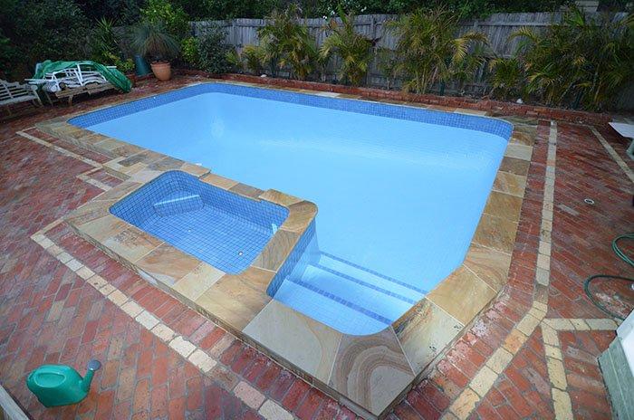 Fully Tiled Pool