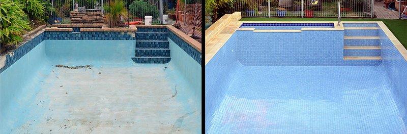 tiled-pool-sandstone-pavers-melbourne Fully Tiled Pool Renovation