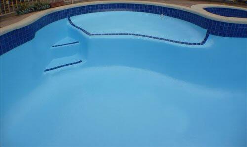 Pool Render and Painting completed photo