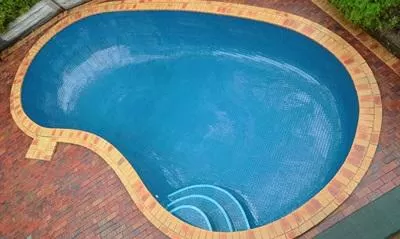 fully tiled pool